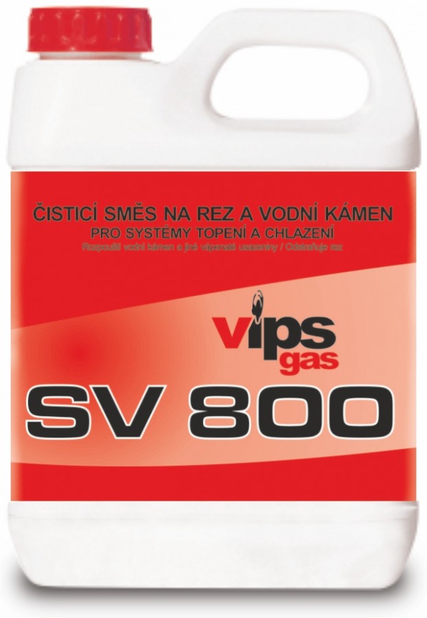SV 800 - Čisticí přípravek topných soustav - obsah 1 litr